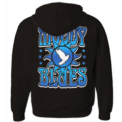 The Moody Blues Dove Logo Zip Hoodie