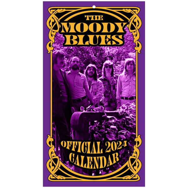 Moody Blues 2024 Wall Calendar