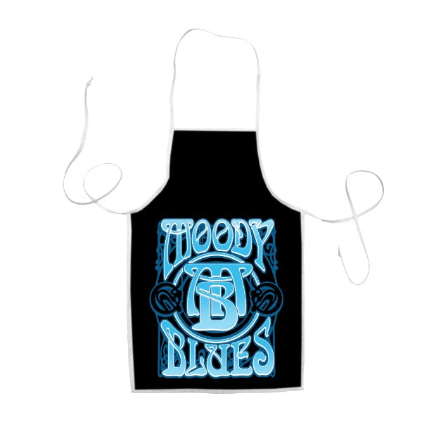 Moody Blues ornate logo Apron