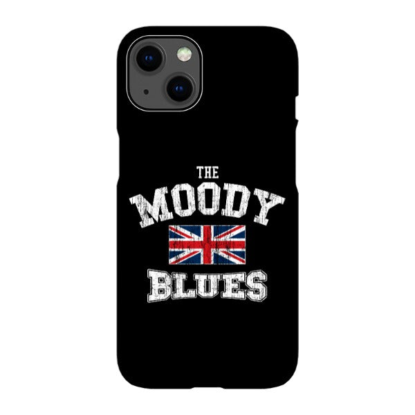 Moody Blues Union Jack Logo iPhone 13 Snap Case in Gloss