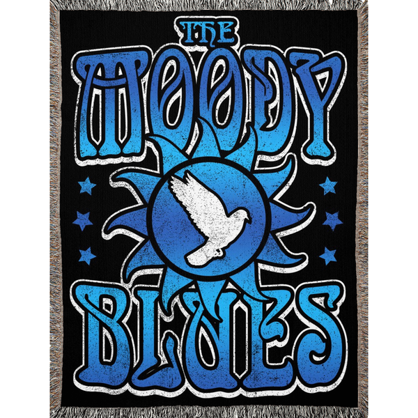 Moody Blues "Dove" Woven Blankets
