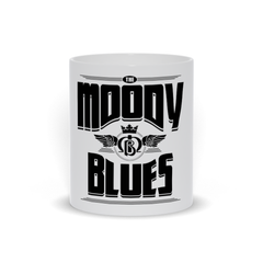 Moody Blues Retro Logo White Mug